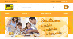Desktop Screenshot of mnpropolisloja.com.br